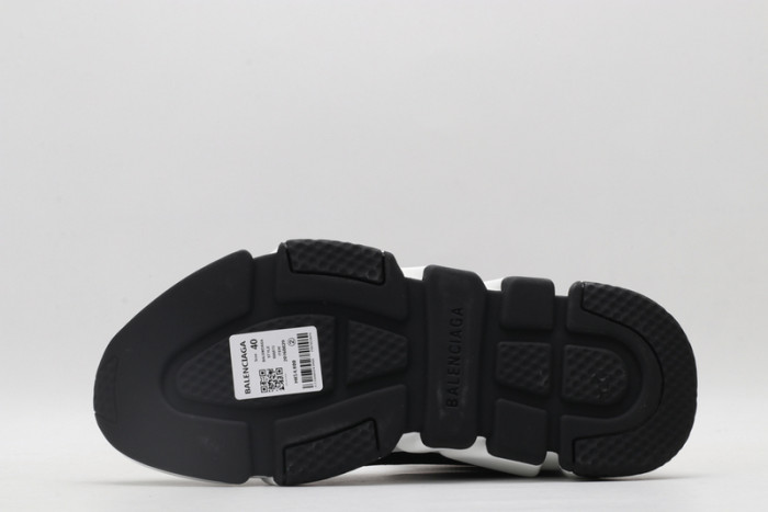 bl speed trainer sneakers sole black white h903p003
