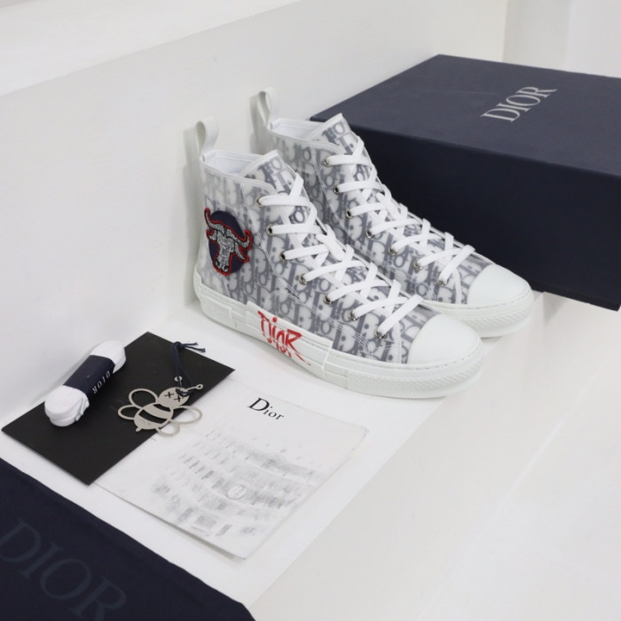 dr b23 high-top sneakers