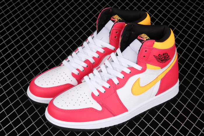 air jordan retro 1 high og “light fusion red” 555088-603