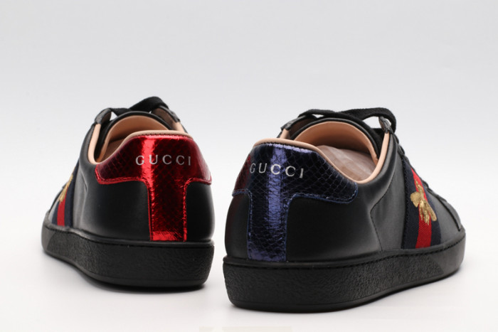 gi ace embroidered low-top sneaker 043001