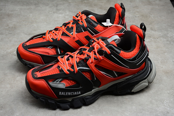 bl tess s. gomma track low sneakers red black 022509