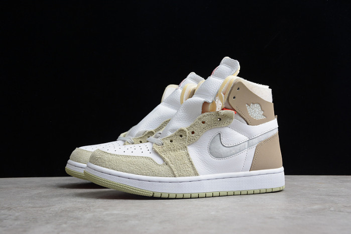 air jordan 1 zoom air cmft "olive aura" ct0979-102