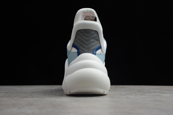 lovt pink white blue sneaker