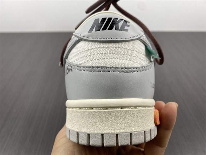nike dunk low off-white lot 46 dm1602-102