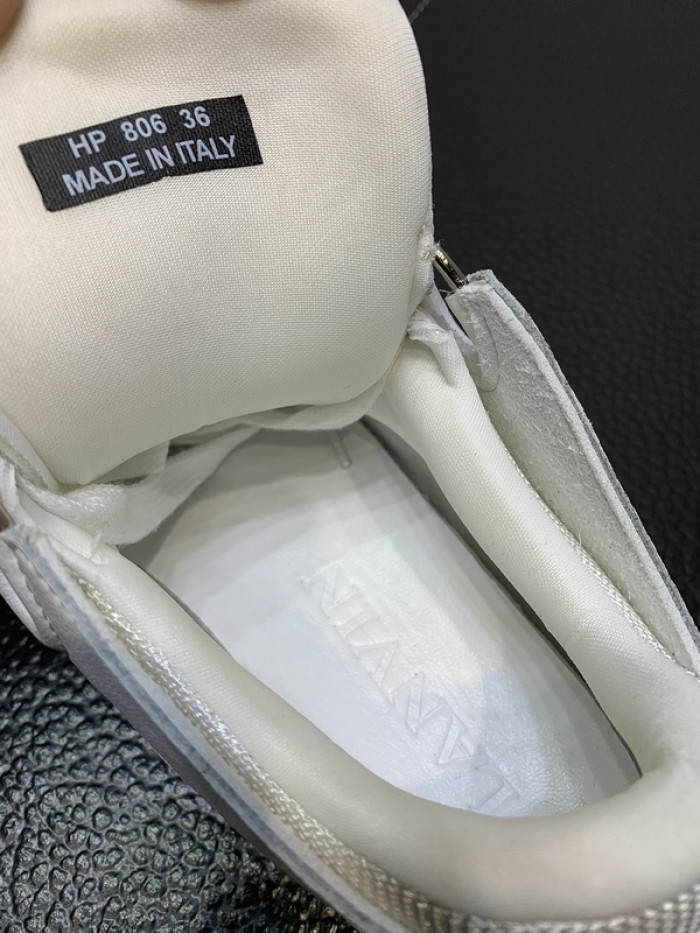 lanvin curb sneaker