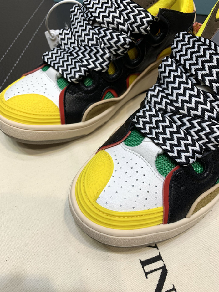 lanvin curb sneaker