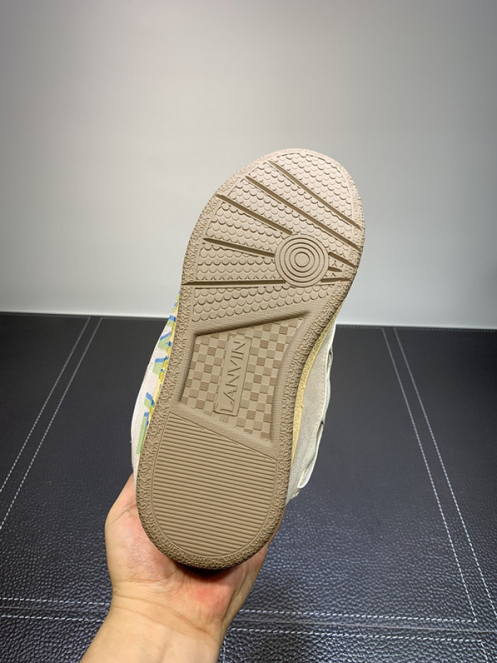 lanvin curb sneaker