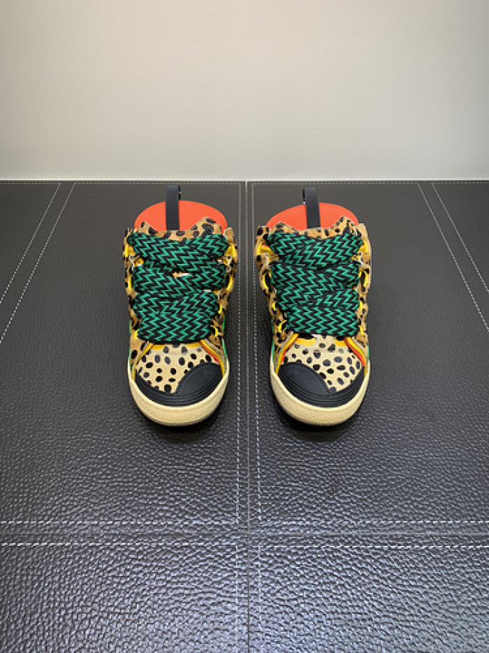 lanvin curb sneaker