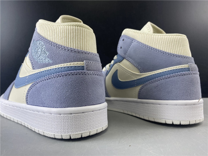 jordan 1 mid mix materials blue tan da4666-100