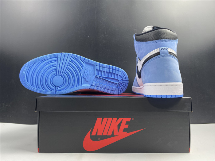 air jordan 1 high og “university blue” 555088-134