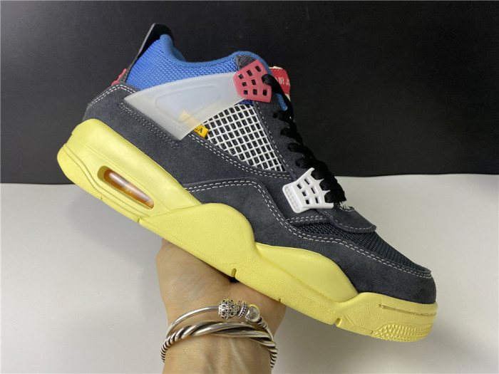 air jordan 4 retro union off noir dc9533-001