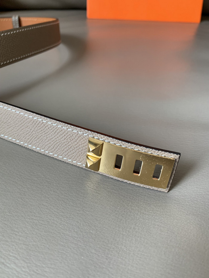 H**mes belt-2.4cm