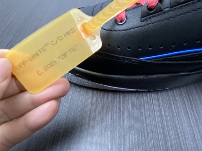 jordan 2 retro low sp off-white black blue dj4375-004