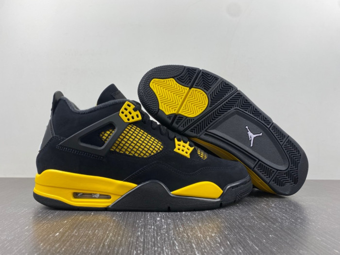 air jordan 4 retro thunder 308497-008