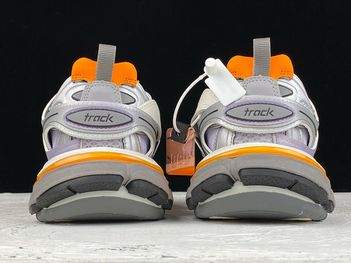 bl tess s. gomma trek low sneakers cream orange h903p080