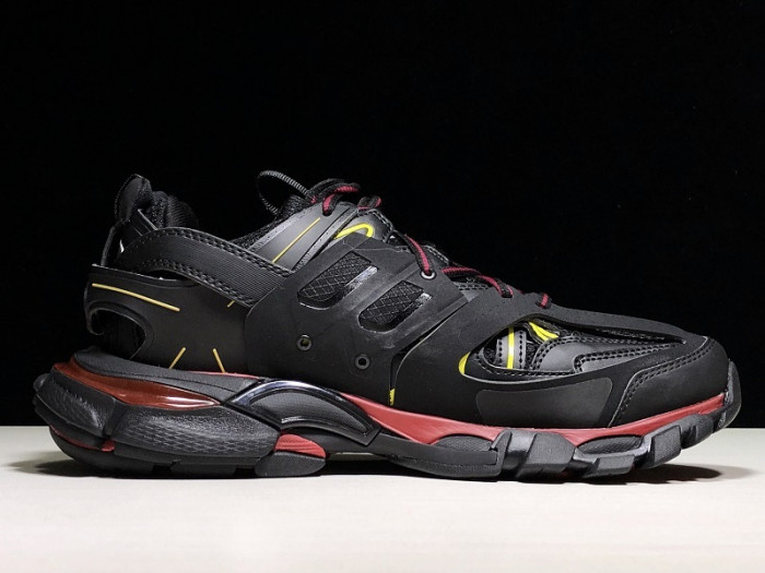 bl tess s. gomma trek low sneakers black yellow h903p039