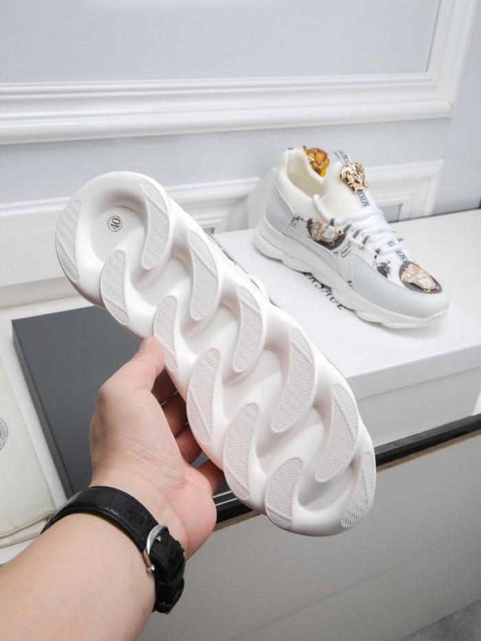 vse chain reaction white sneaker