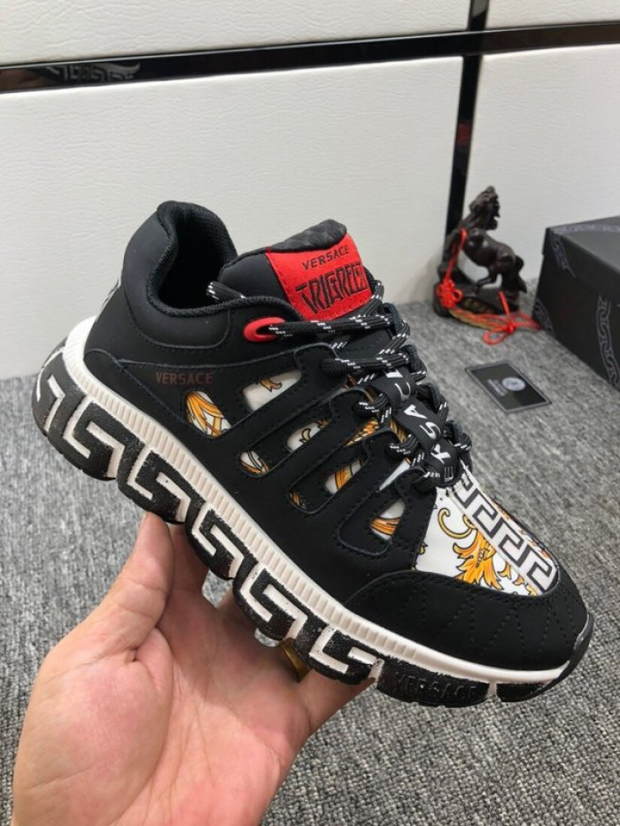 vse chain reaction black sneaker